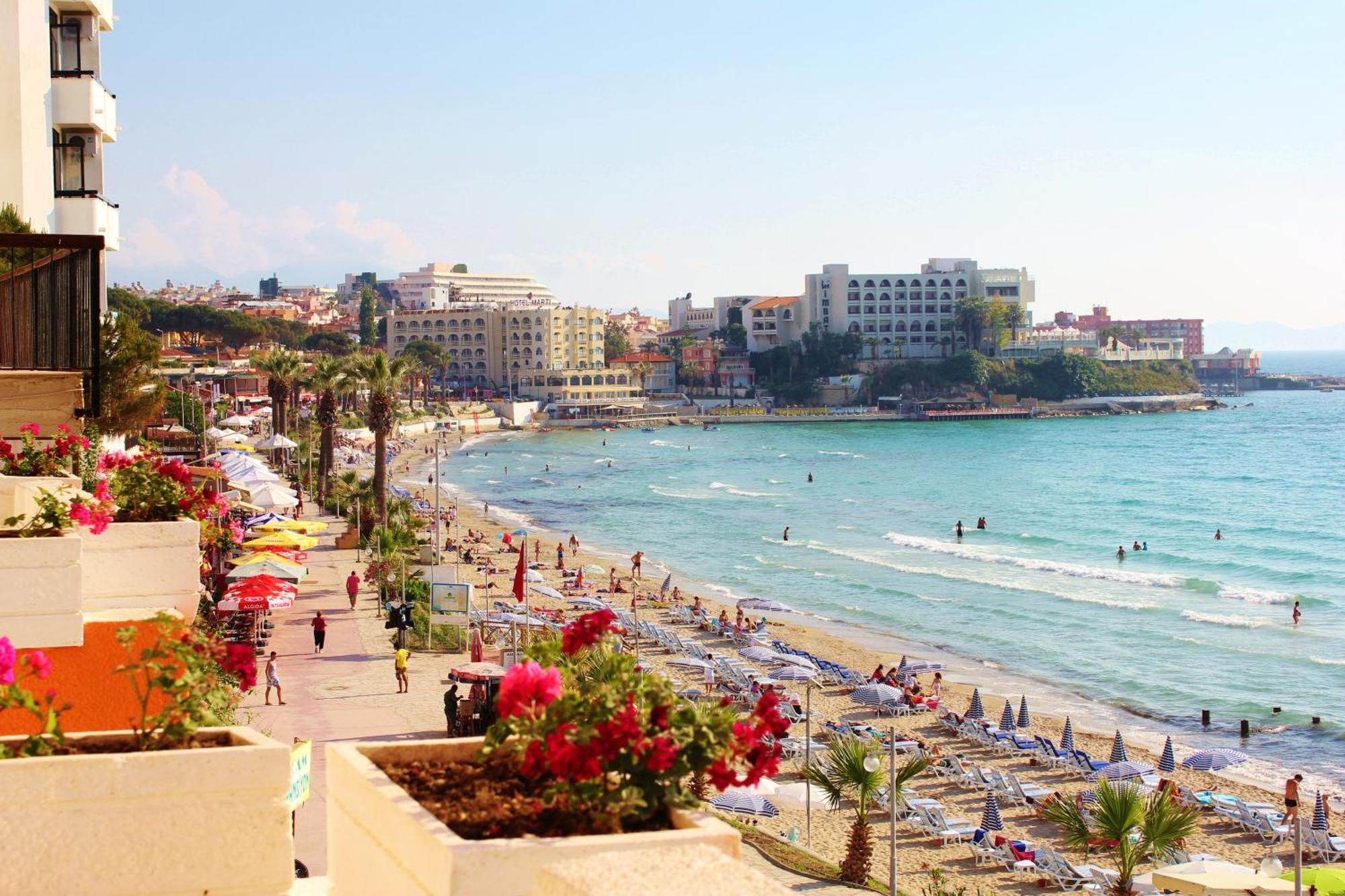 Ladies Beach Hotel Kusadasi Exterior foto